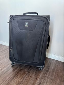 Travelpro Maxlite 4 25-Inch Expandable Spinner Checked Luggage suitcase (Black)
