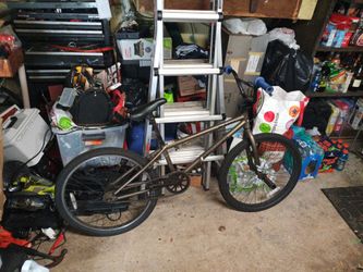 BMX Bike with Blue Grips