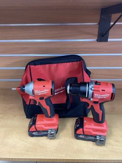 Milwaukee M18 Compact Brushless 2-Tool Combo Kit