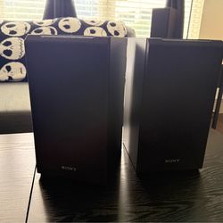 Sony Bookshelf Speakers - Pair