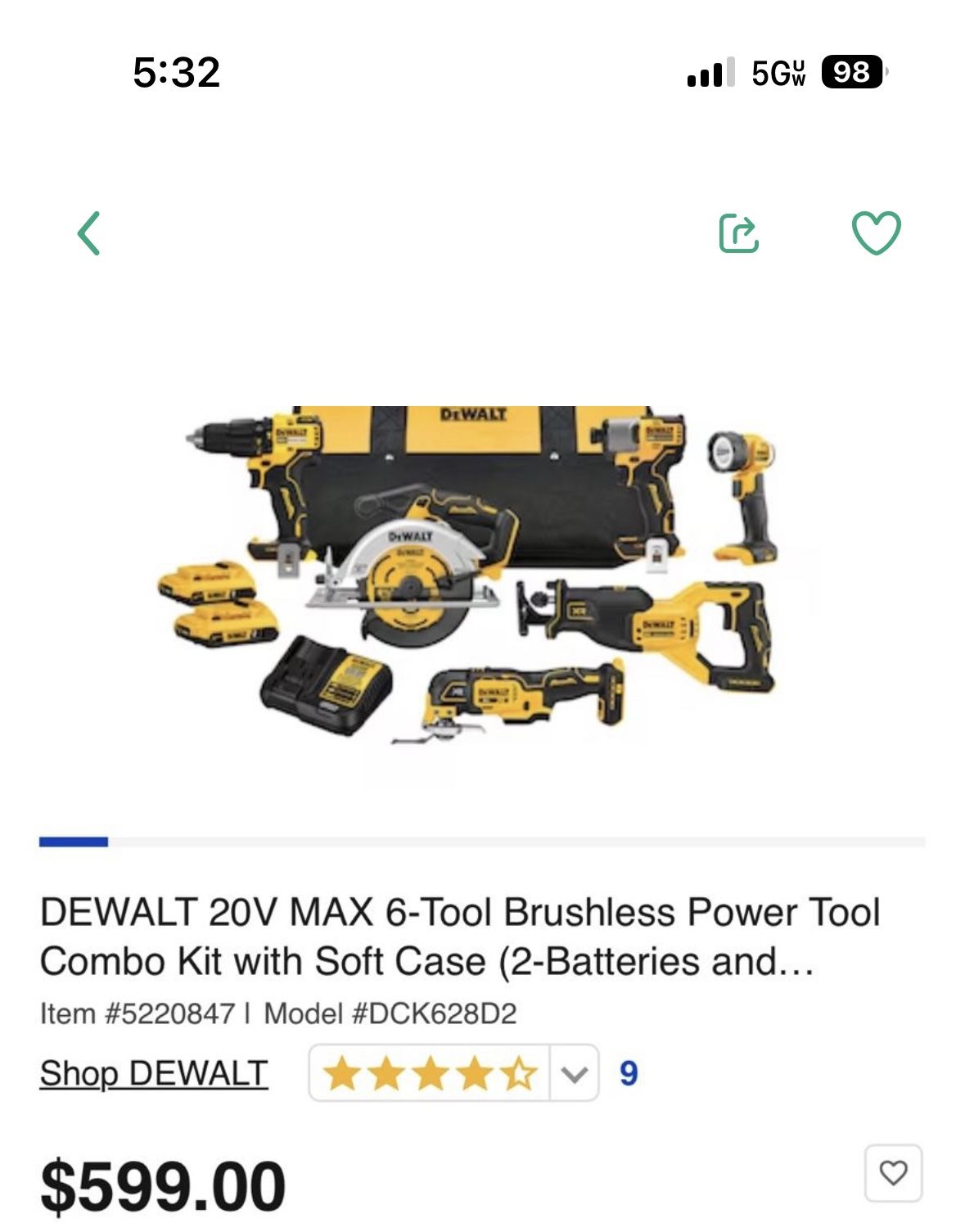 Brand New In Box Combo Set