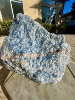 HUGE 40lb Blue Calcite