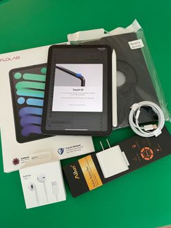 Apple Ipad Mini 6th Generation (8.3” Retina/2021) 64GB with stylus pen, case & Accessories (256GB $399)