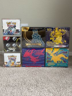 Pokemon ETBs and Booster Boxes