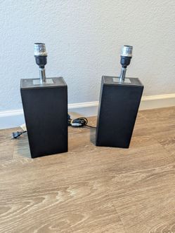 Matching bedside lamps