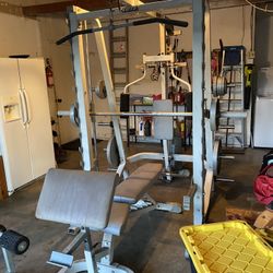 Hoist HF985 full gym! Bench,smith machine, Olympic weights (Firm On Price)