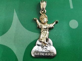 Religious Pendant - Yellow Gold 14k (.585) 1.1 grams