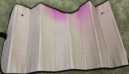 Purple Auto Car Sunshade 55x24