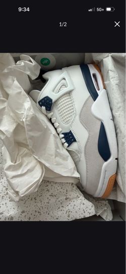 Nike SB Jordan 4 navy blue size 10