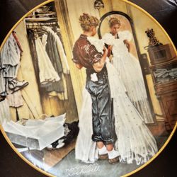 Edwin M Knowles China Plates