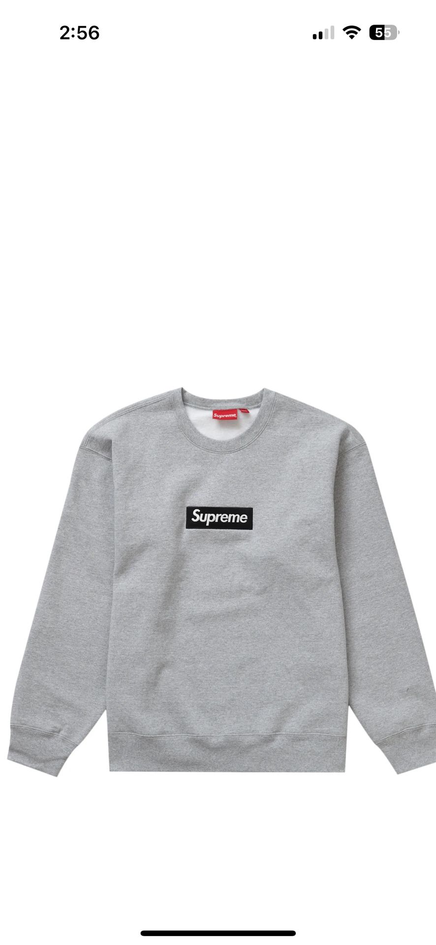 Supreme box Logo crewneck FW22 size L