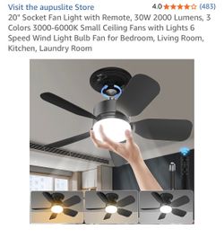 Super quiet Socket Fan