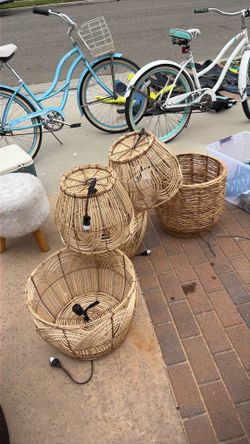Lanterns (with electrical connections)