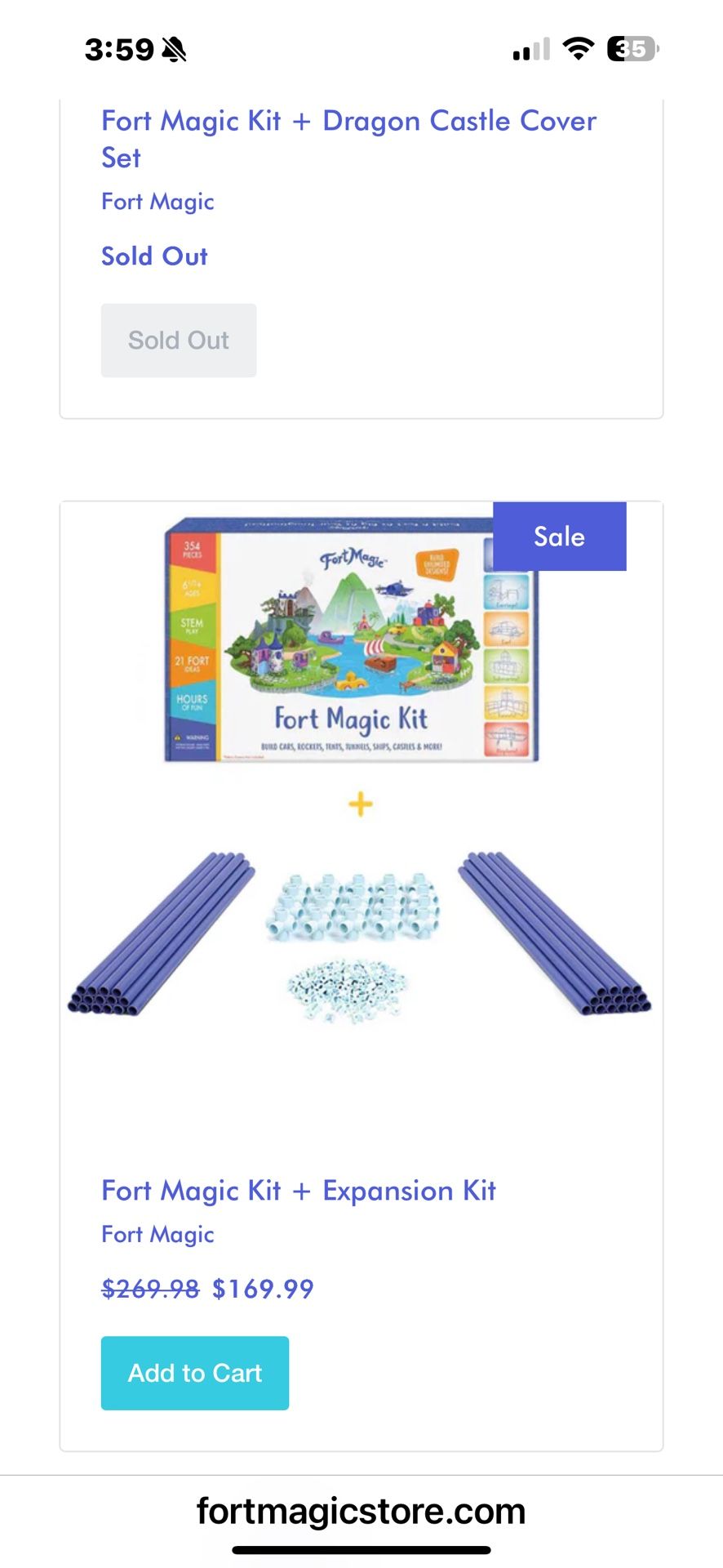 Tublok With Knight Fort Kit