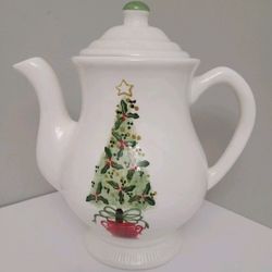 Christmas Pitcher Topiary Ambiance Collections 10x9x5 Vintage 