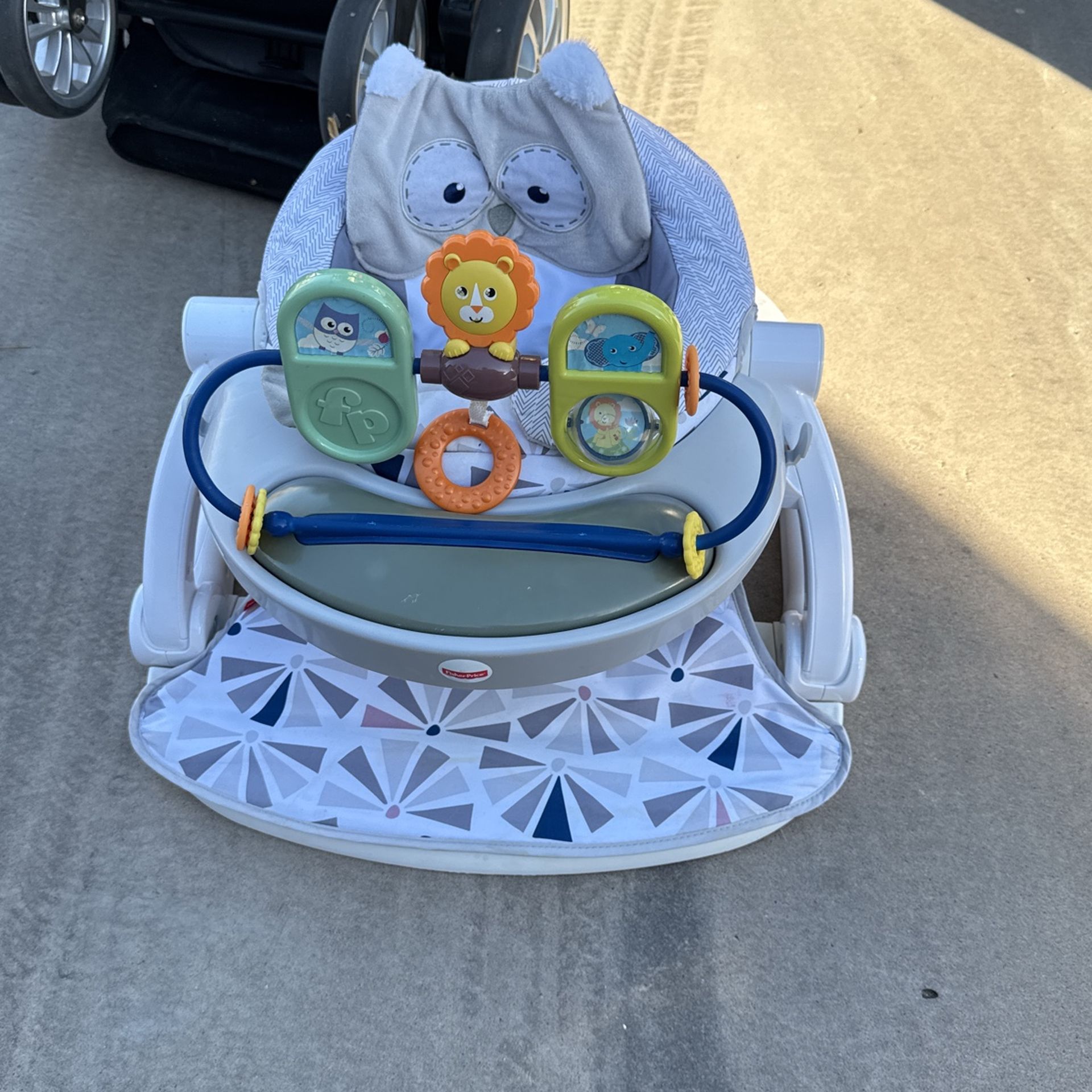 Fisher Price Baby Upright Seat With Toy