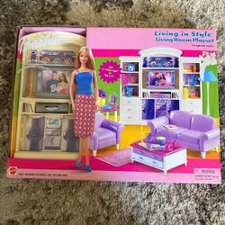 Barbie Living Room Play set 