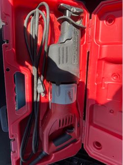 Milwaukee 15 amp sawzall