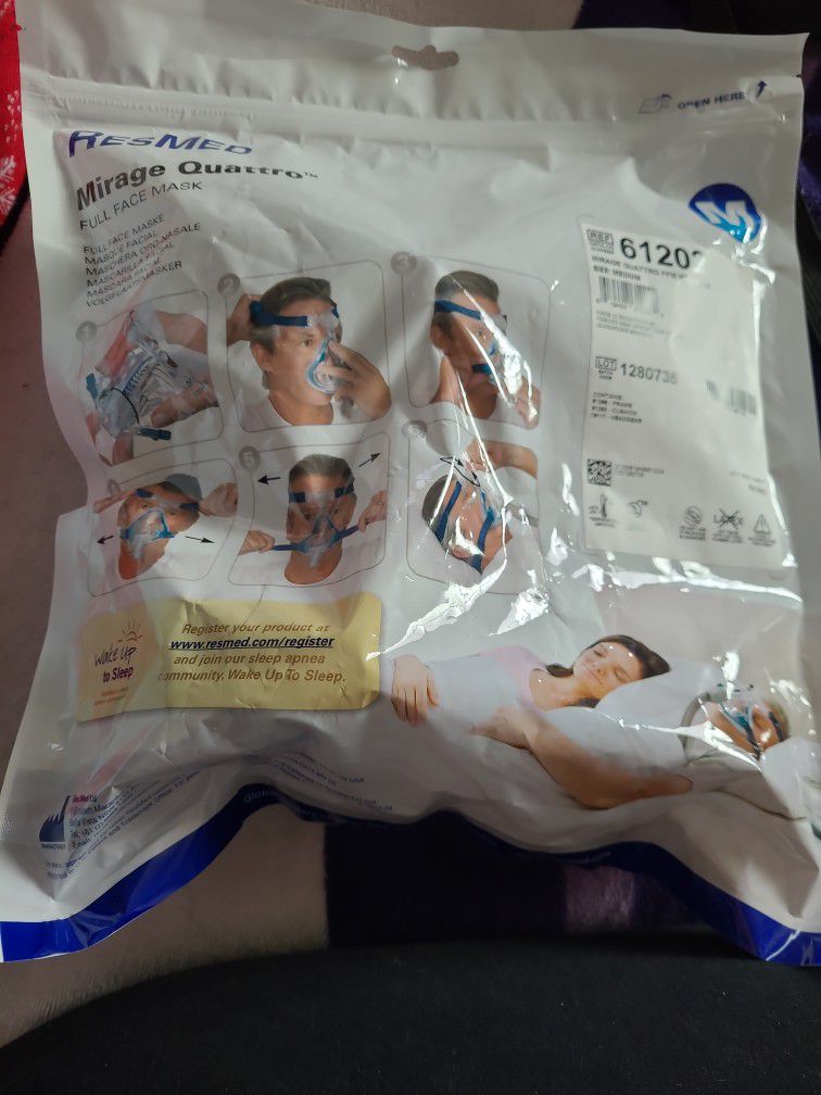 ResMed Full Face Mask For Cpap Machine