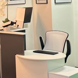 Office Reception Desk &Chair 