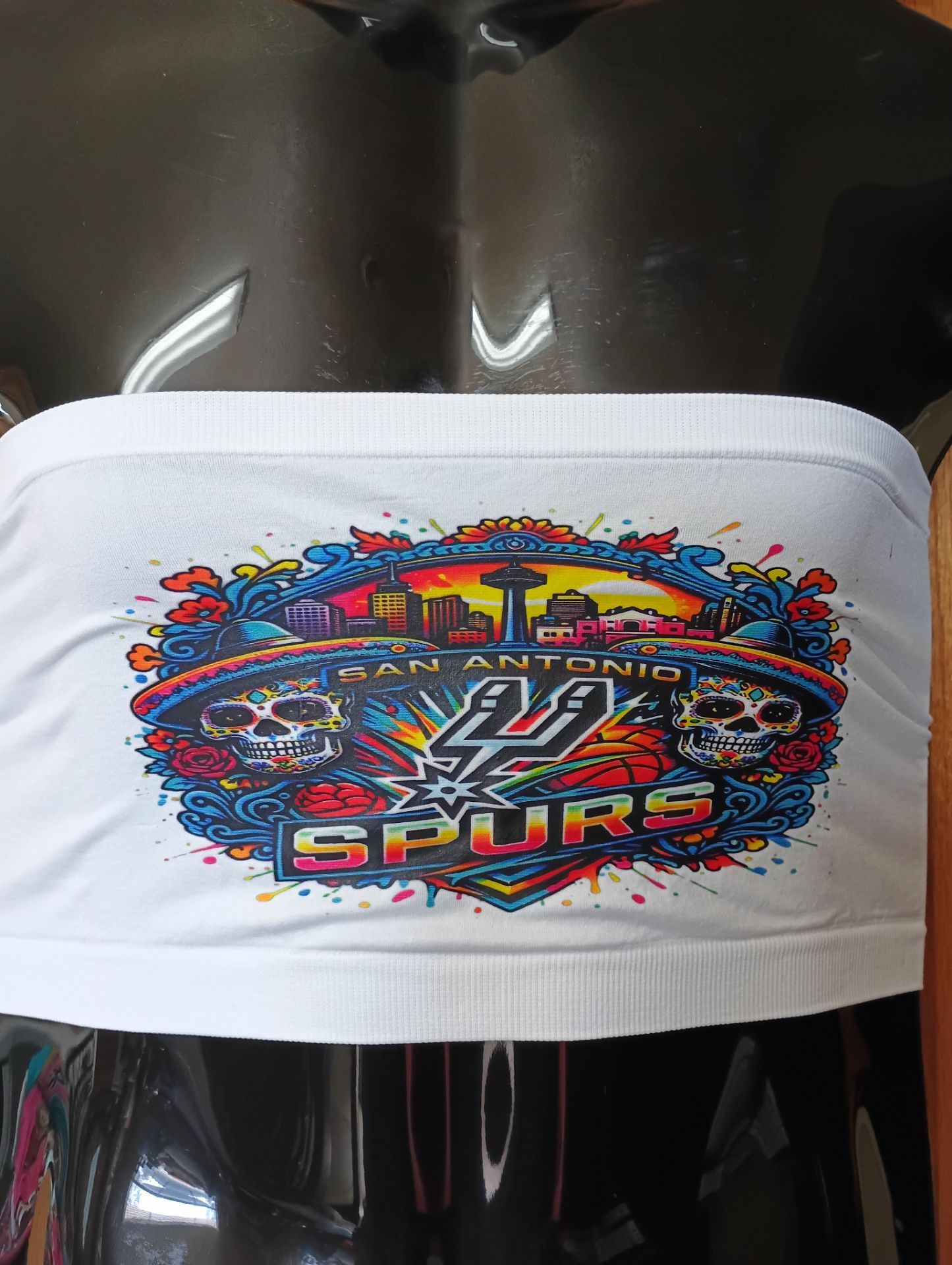 SPURS tube top size large