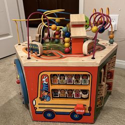 Activity Cube For Toddlers