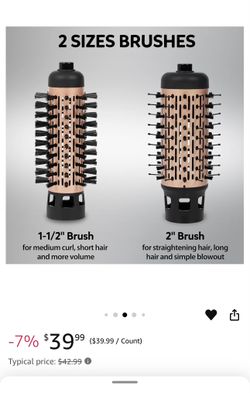  Rotating Hair Dryer Brush,