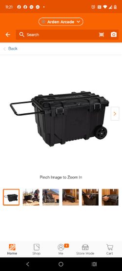 Large Rolling Husky Tote