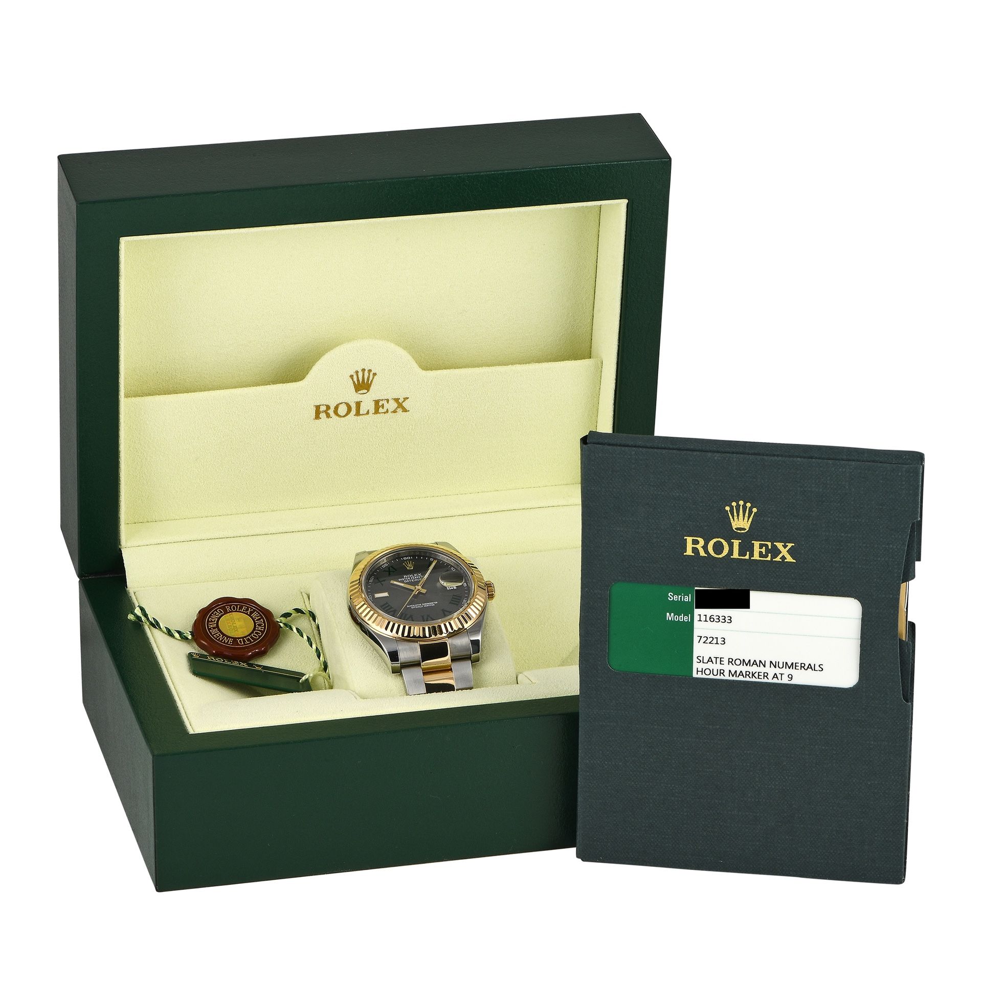 Rolex Datejust 41mm Wimbledon (Like New)