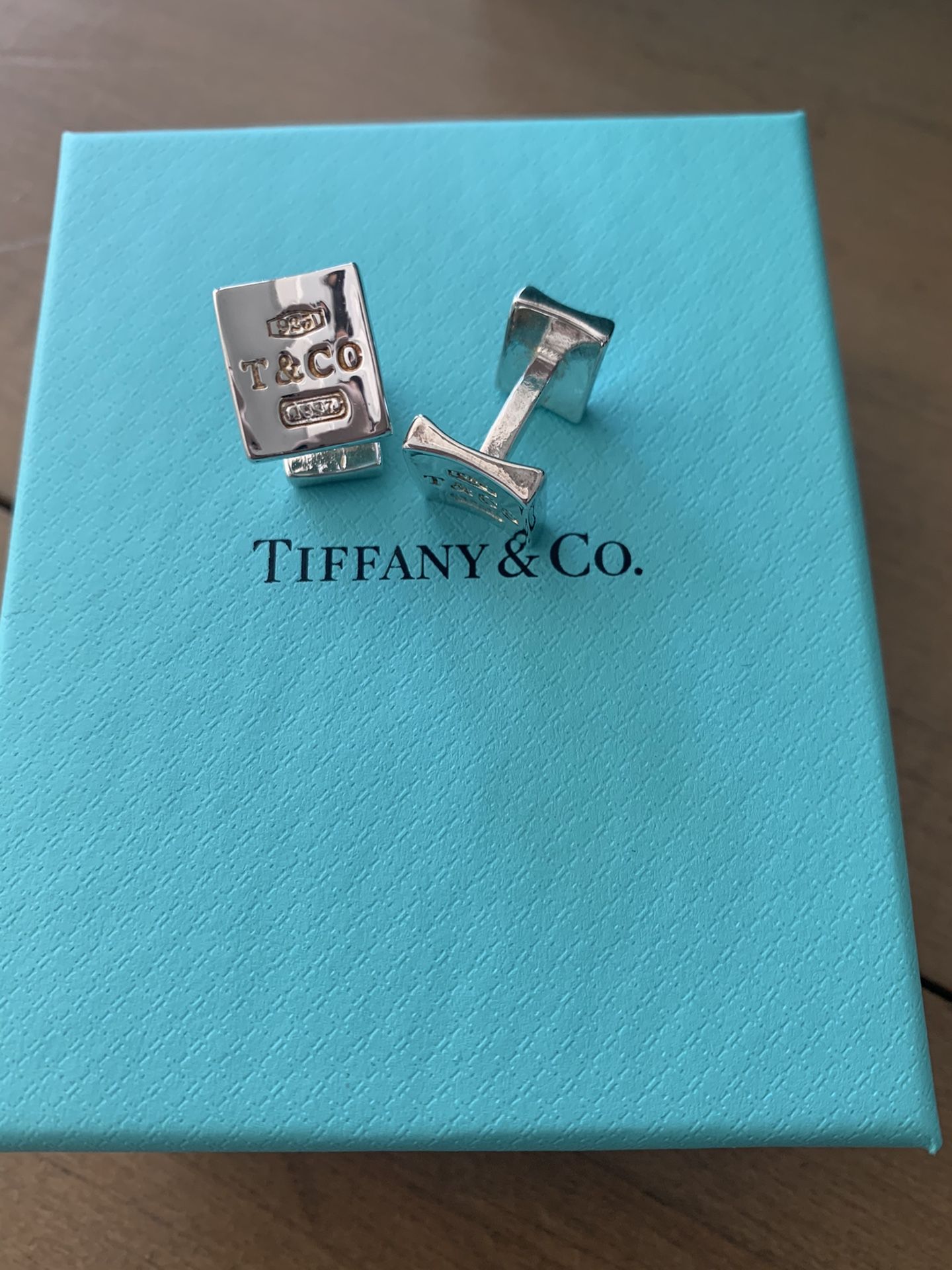 Tiffany & Co 925 Silver Cuff Links