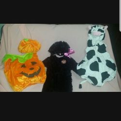3 HALLOWEEN CUSTOMS - ALL FOR $30/  $10 Each.
