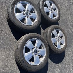 4 - 175/65r15 5x112 5x4.41 Stock Mini Cooper Mercedes C280 Vw Passat Jetta Golf Audi Wheels Rims Good 80% Treads Tires !!!!!!!!