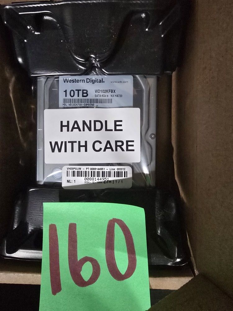 10TB HARDDRIVE