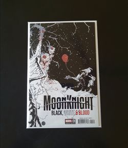 Moon Knight: Black, White & Blood #1