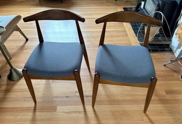 MCM dining chairs: pair