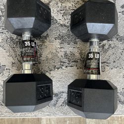 35 Lb Dumb Bell (pair) 