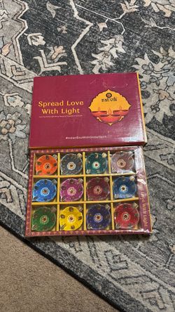 Gifts by Satvik Decorative Diya Set of 12