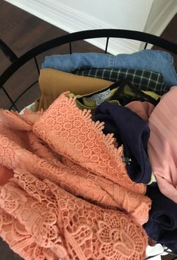 Bundle of brand named clothes $100