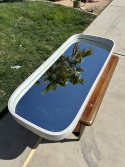 Vintage Stone Mirror