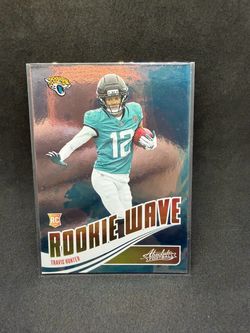 Travis Hunter Panini Absolute Rookie Wave RC Card