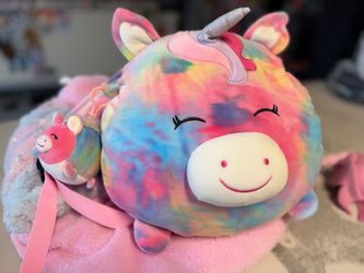 Smooch pals plush backpack