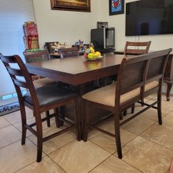 High Table Which Bench And  Counter Chairs 