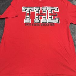 “THE” Ohio State Buckeyes scarlet and gray Men’s XXL t-shirt #Buckeyes