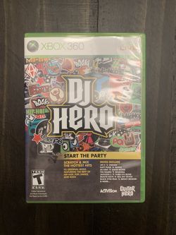 DJ Hero Xbox 360 