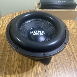 New 12” Kong Audio 3000w Max Power Dual Voice Coil Car Subwoofer  $260 each  