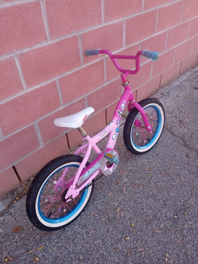 Girls Small Bike with Fat Whitewall Tires READ DESCRIPTION