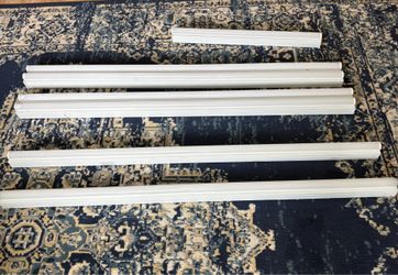 5 used LED shop light fixtures -