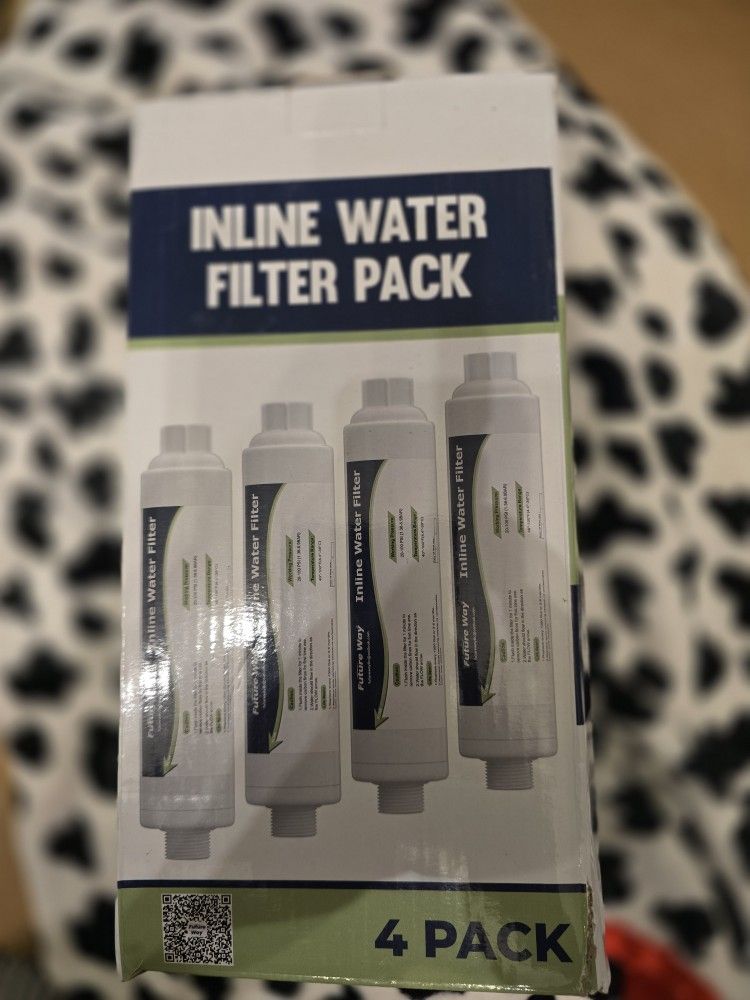FUTURE WAY INLINE RV WATER FILTER 4 PACK