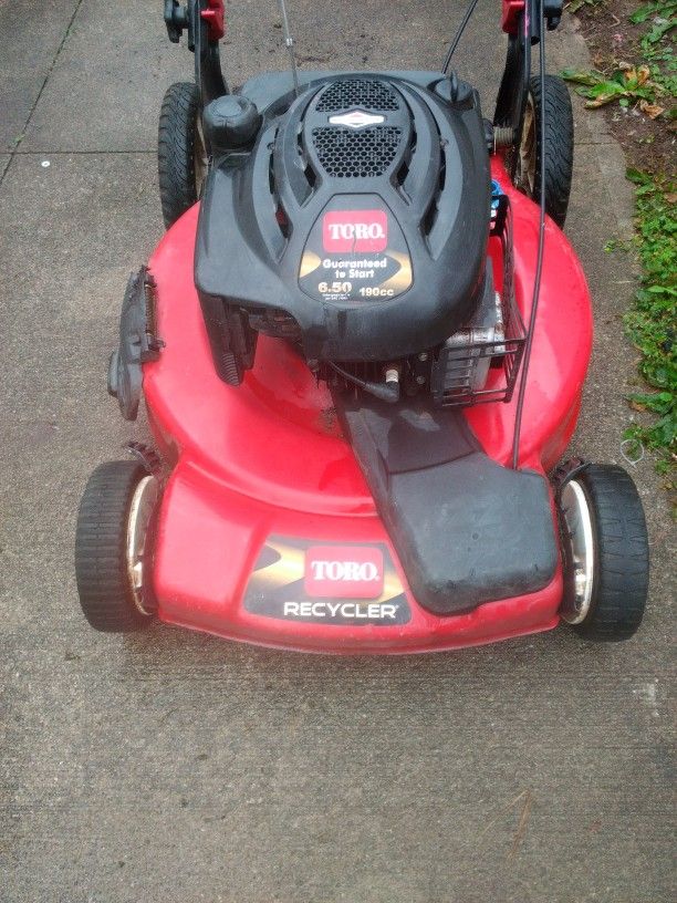 ToRo Self Propelled/Driven )) Lawn Mower With Bag