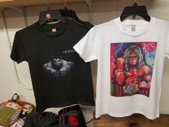 Direct to garment. Custom T-shirts